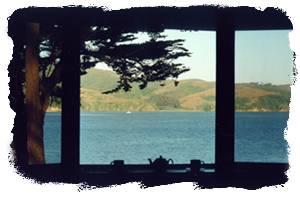 View of Tomales Bay from room 
